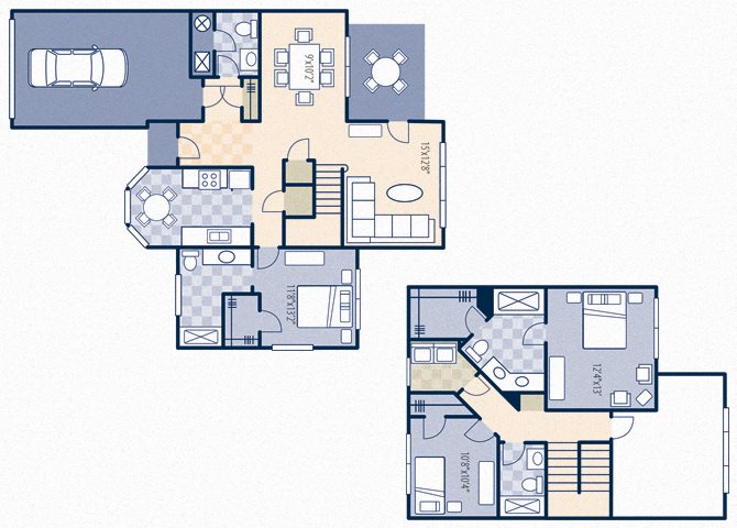 Floor Plans Fort Carson Family Homes Rental Homes in